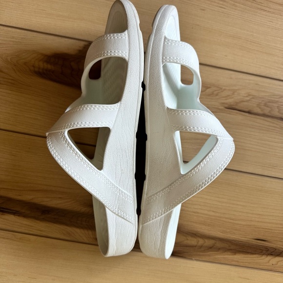 NuuSol Arch Support White Sandals size 9 - Picture 3 of 6